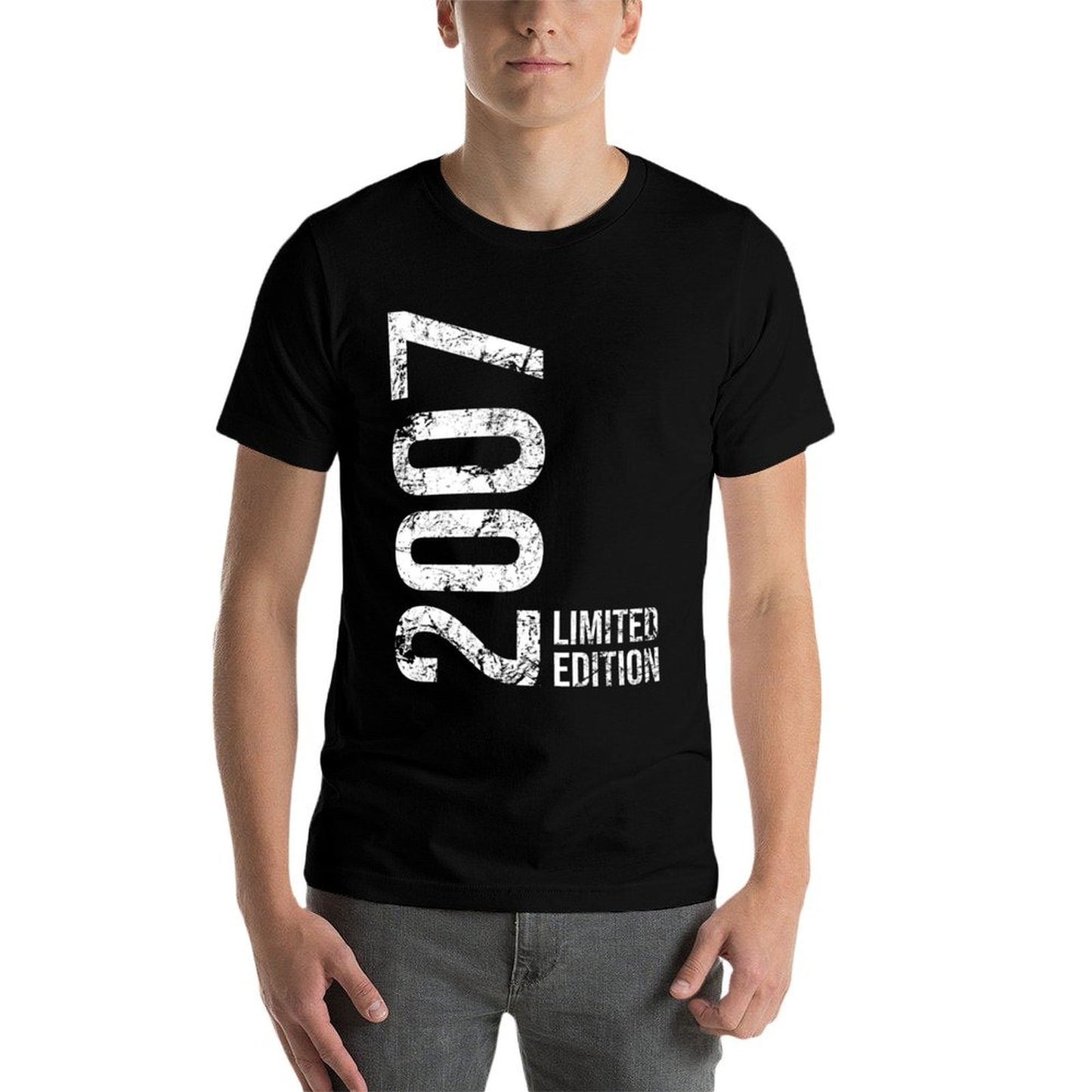 18th Birthday 18 Years Old Girl Boy 2007  Tagless Design T-Shirt