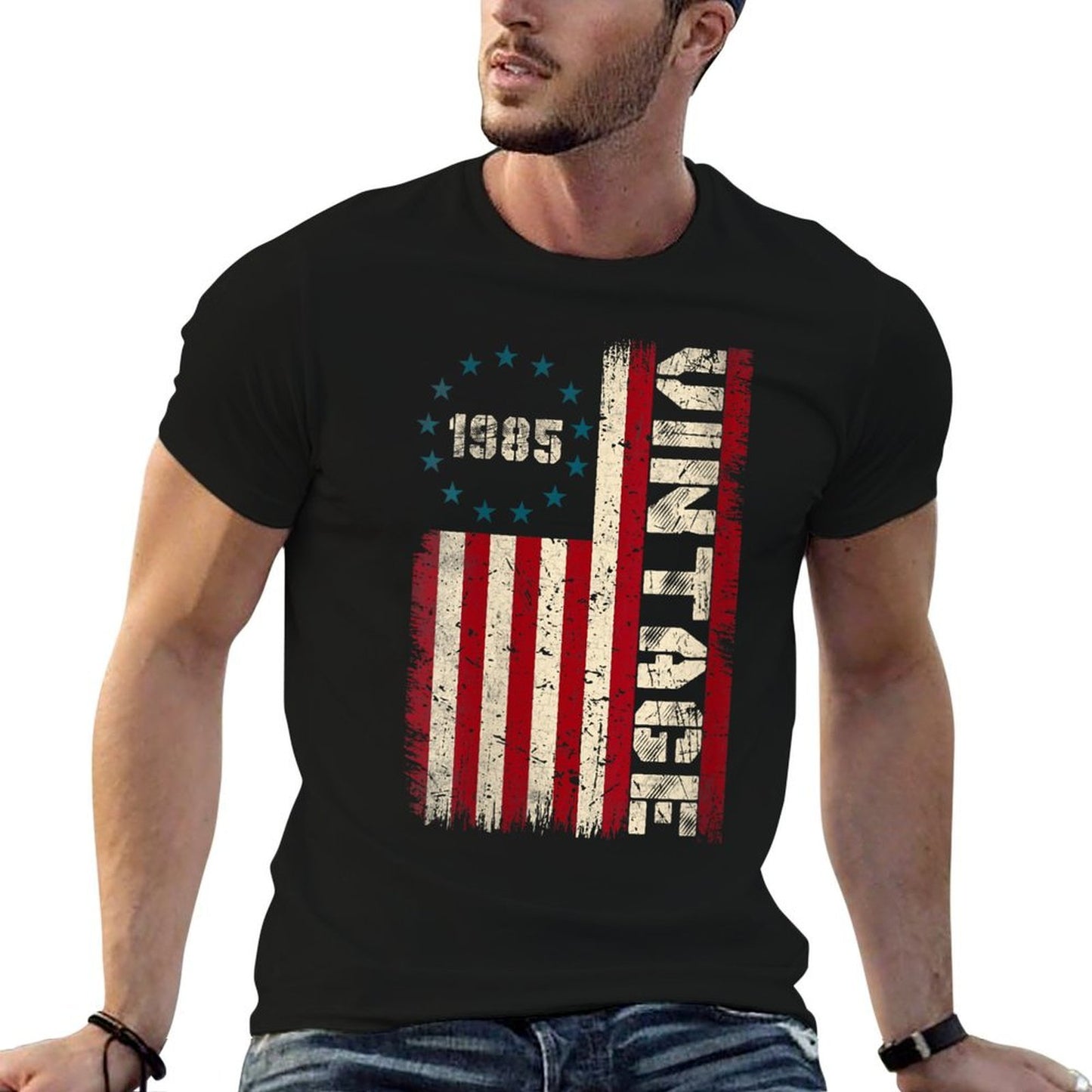 Womens 40th Birthday Gifts Vintage 1985 American 40 Years Old  Breathable T-Shirt