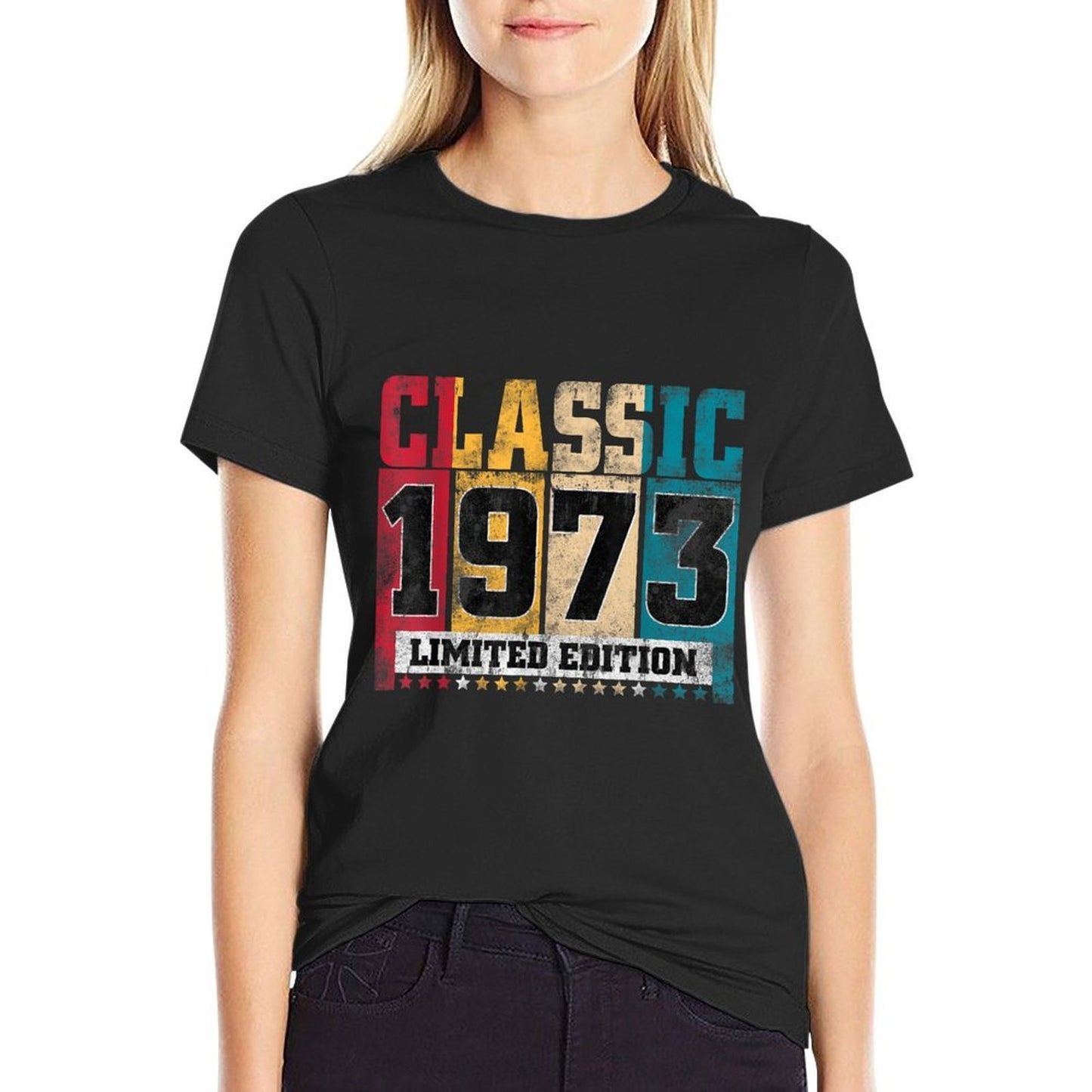 50 Years Old Gift Classic 1973 Limited Edition 50th Birthday  Durable T-Shirt