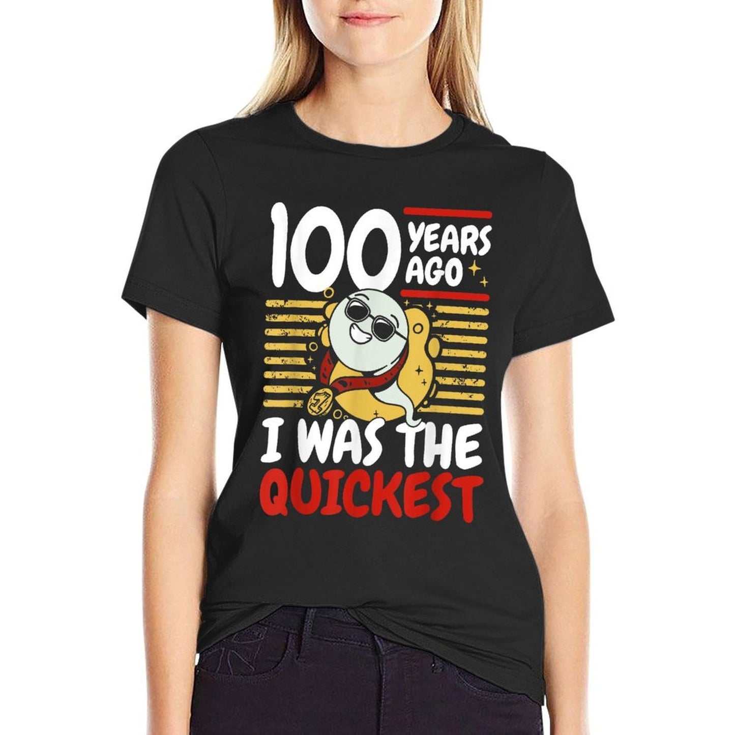 100 Years Ago - 100th Birthday  Vintage-inspired T-Shirt