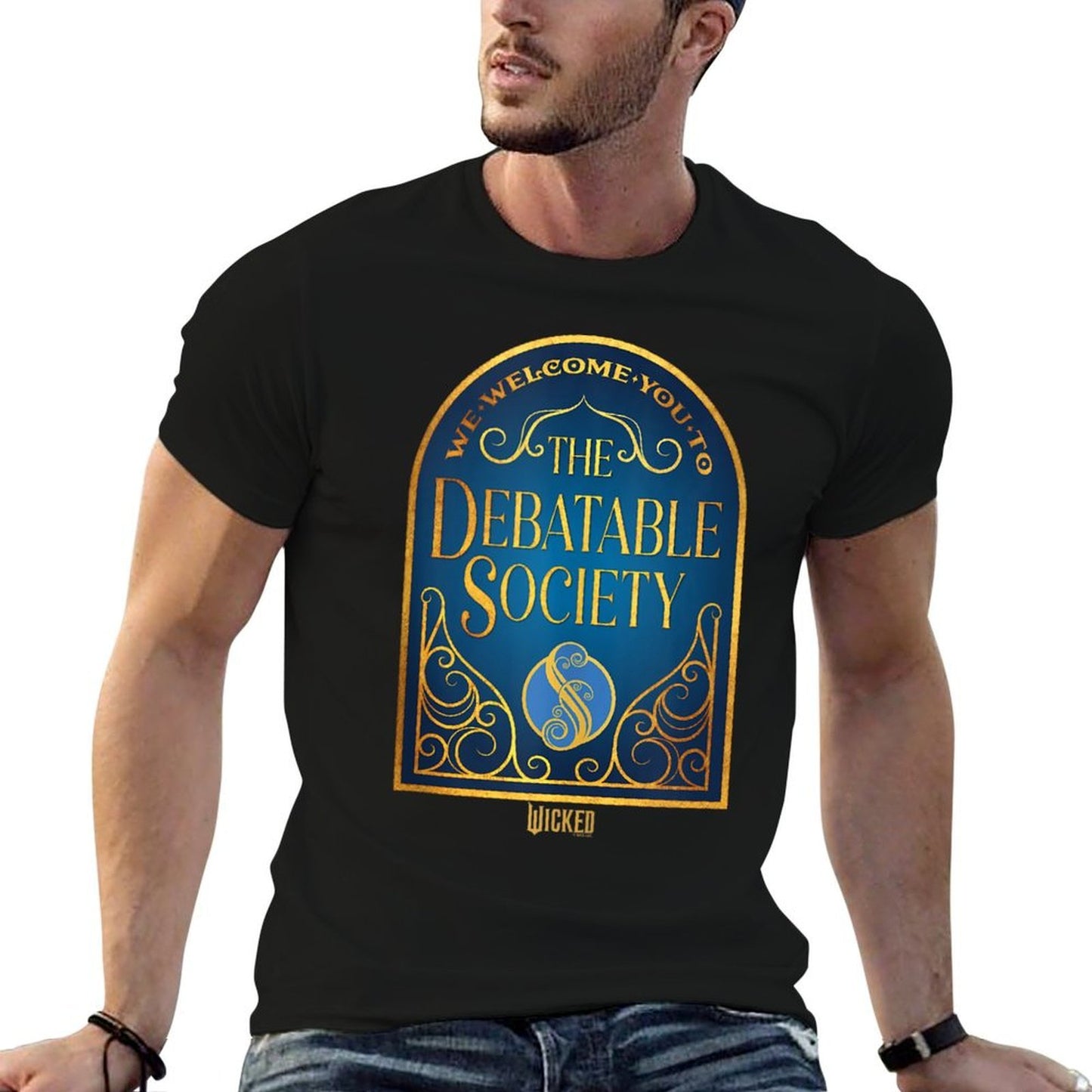 Wicked The Debatable Society  Moisture-wicking T-Shirt
