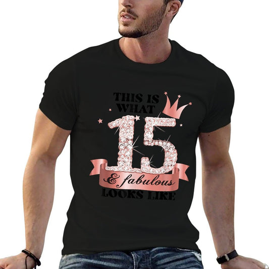 15 & Fabulous I Rose And White Party Group Candid Photo Item  Quick-drying T-Shirt