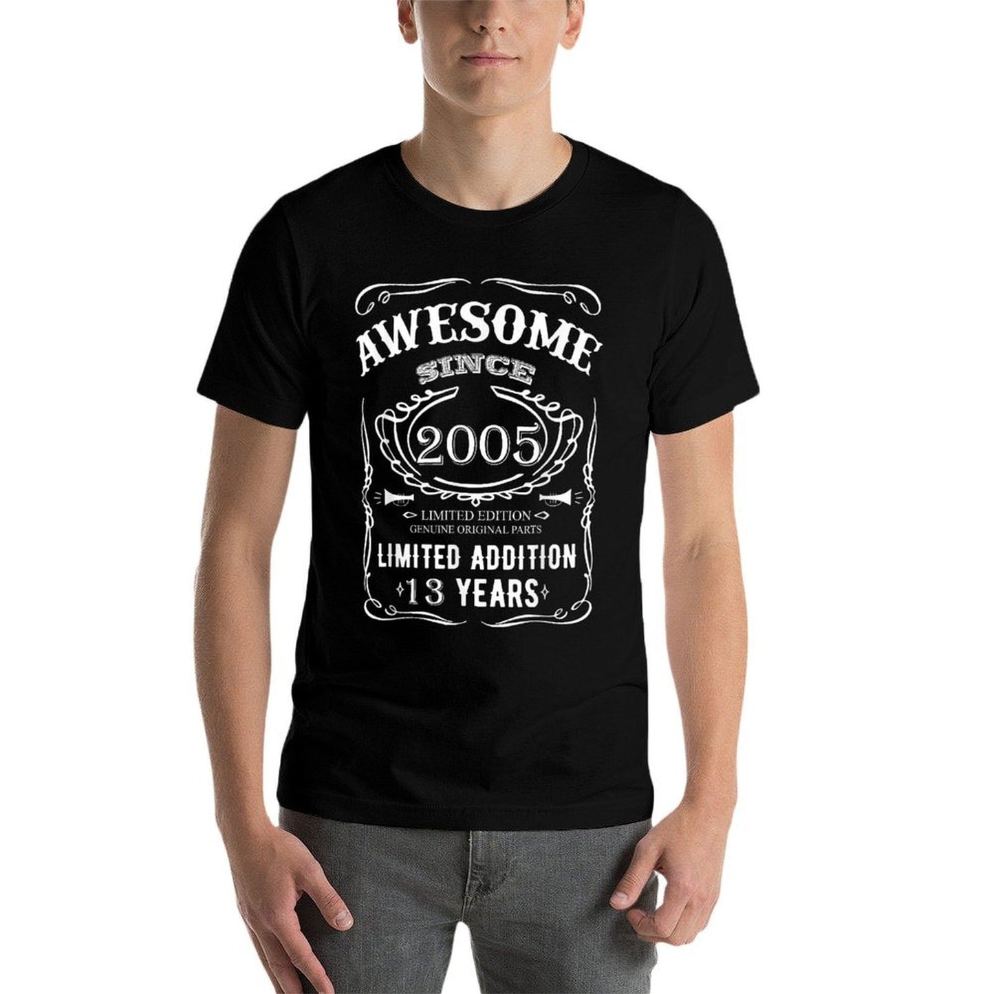 13th Birthday Happy Thirteen Years Old 2005 Gifts  Polyester Blend T-Shirt