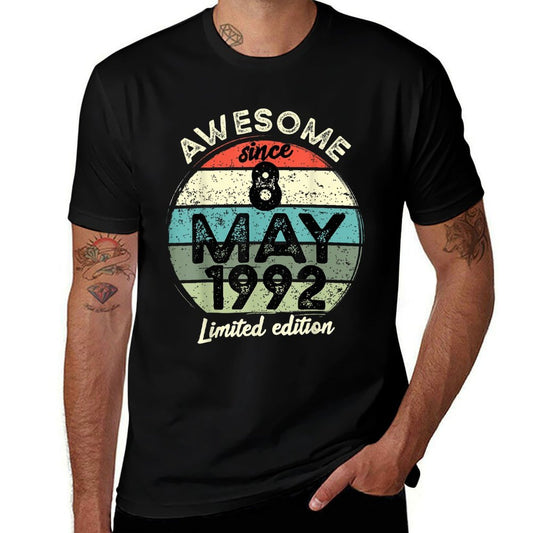 30 Year Old Birthday 8 May 1992 30th Birthday  Classic T-Shirt