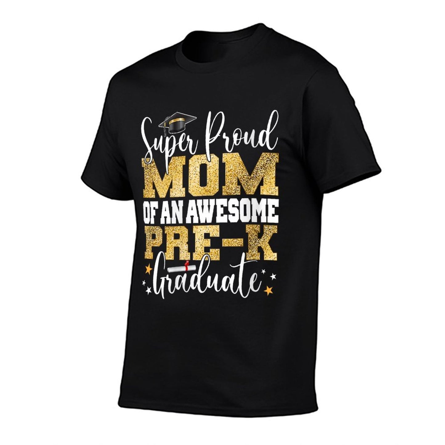 Womens Super Proud MOM of An Awesome Pre-K Graduate 2023  Oversized Silhouette T-Shirt