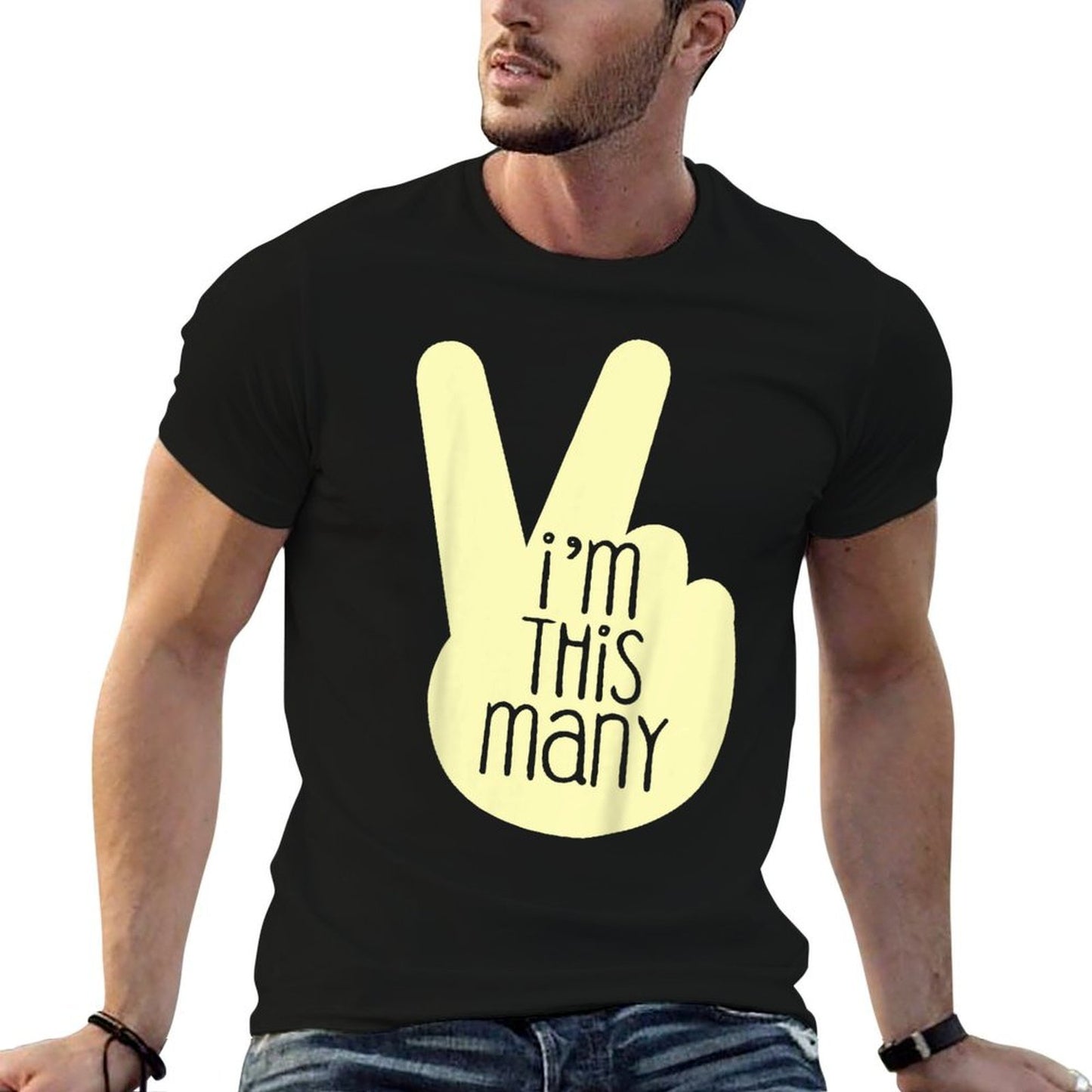 2 YEAR OLD Two Years Old Two Yr Old Birthday  Tagless Design T-Shirt