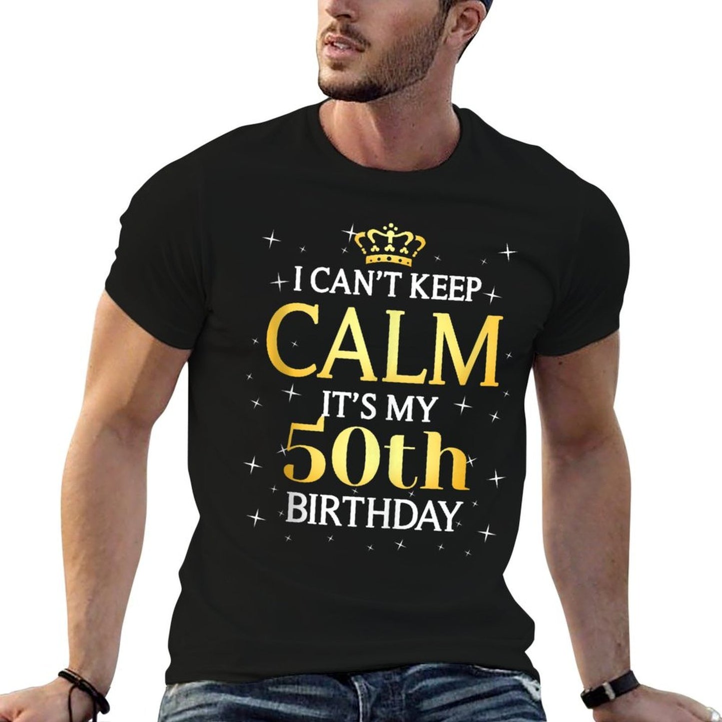 50 Year Old Men Women Birthday Gift It's My 50th Birthday  Quick-drying T-Shirt
