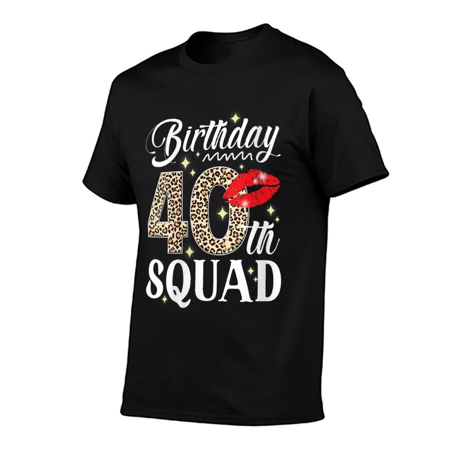 Womens 40th Birthday Squad 40 Year Old Gifts Women 40th BDay Party  Graphic-printed T-Shirt