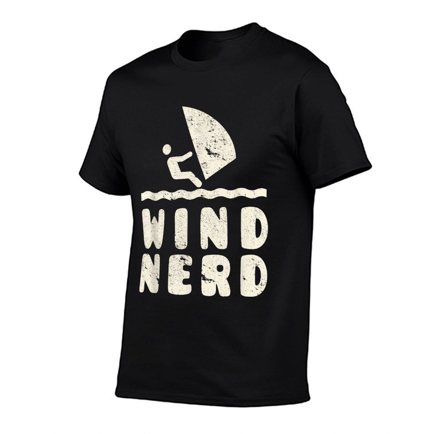 Wind Nerd Funny Windsurfer Windsurfing Beach Hobby Comfortable T-Shirt