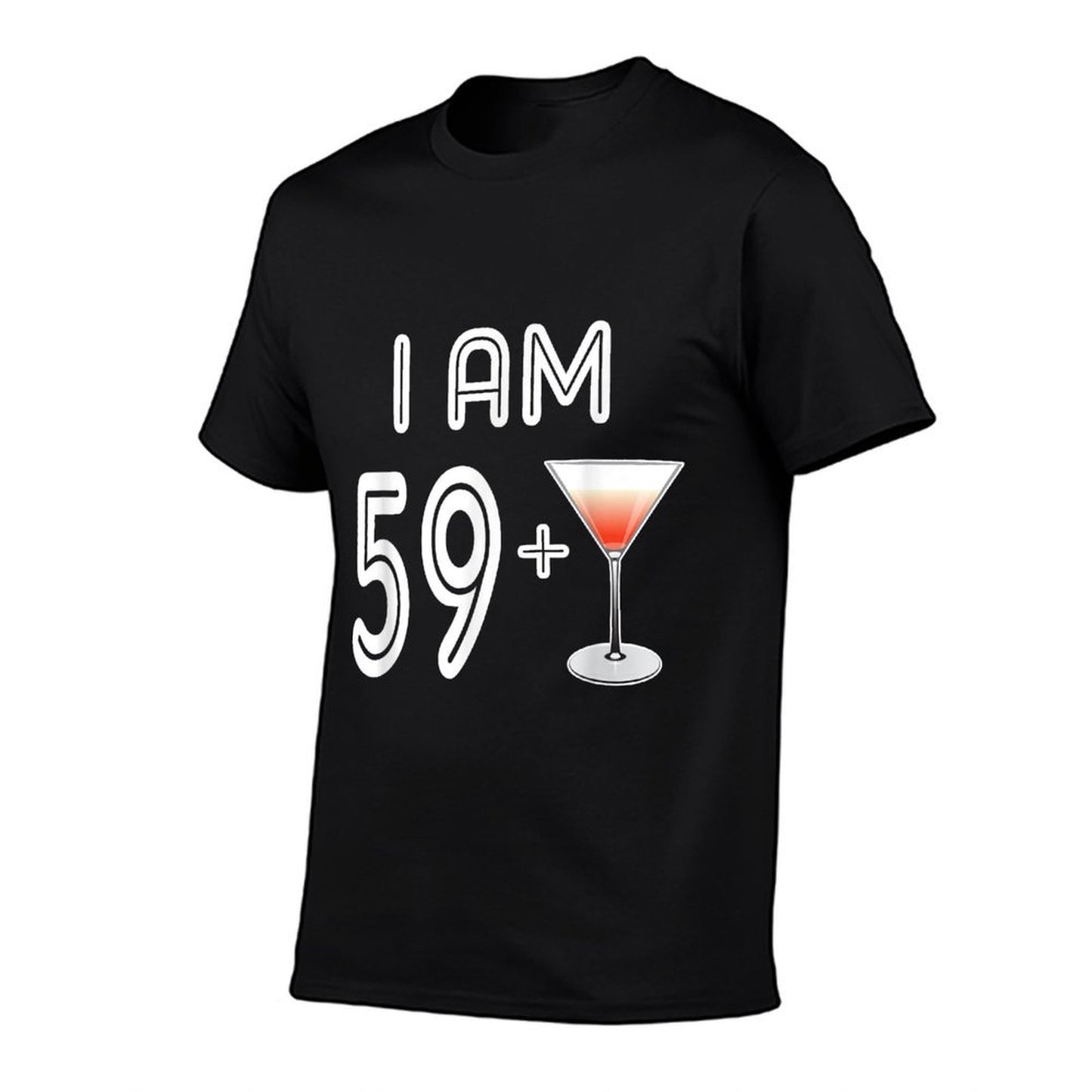 60 Years Old Martini Drinking Gift 60th Birthday Gifts  Soft T-Shirt