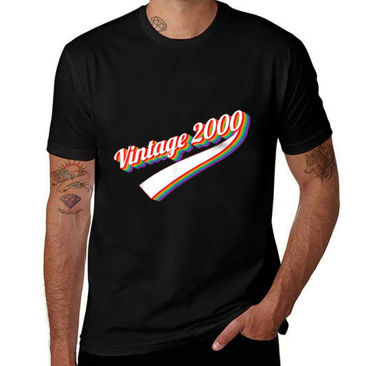 Vintage 2000  Retro 21 Years Gift for 21st Birthday  Slim-fit Cut T-Shirt