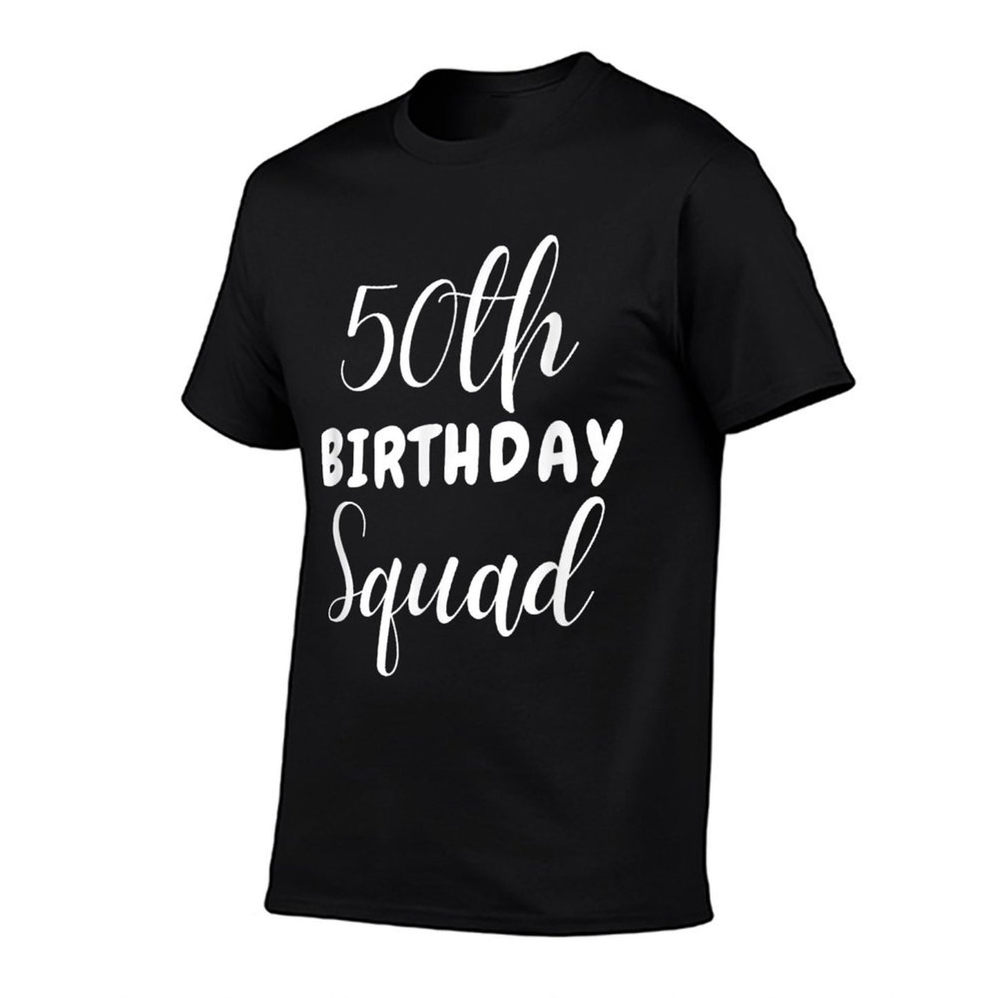 50th Birthday Squad, 50 Years Old Matching Group Party  Durable T-Shirt