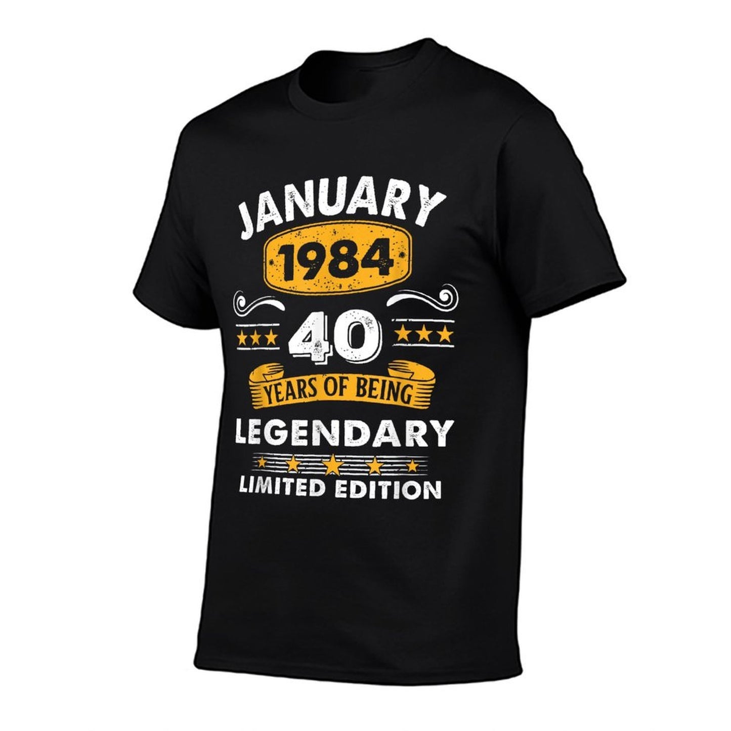 40 Years Old Legend Since January 1984 40th Birthday  Soft T-Shirt