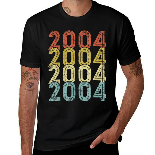 21 Year Old Birthday Vintage 2004 21st Birthday  Quick-drying T-Shirt