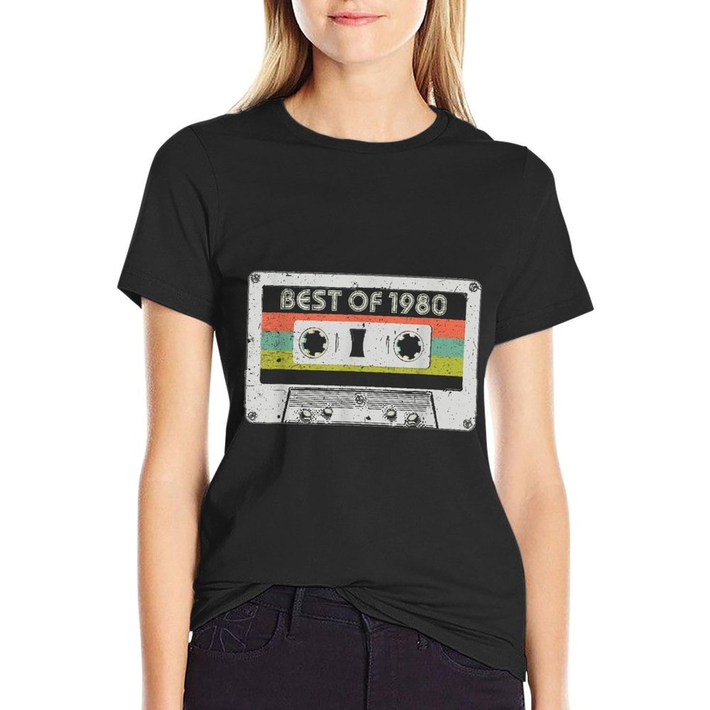 40 Years Old Made in 1980, Vintage 40th Birthday  Eco-friendly Material T-Shirt