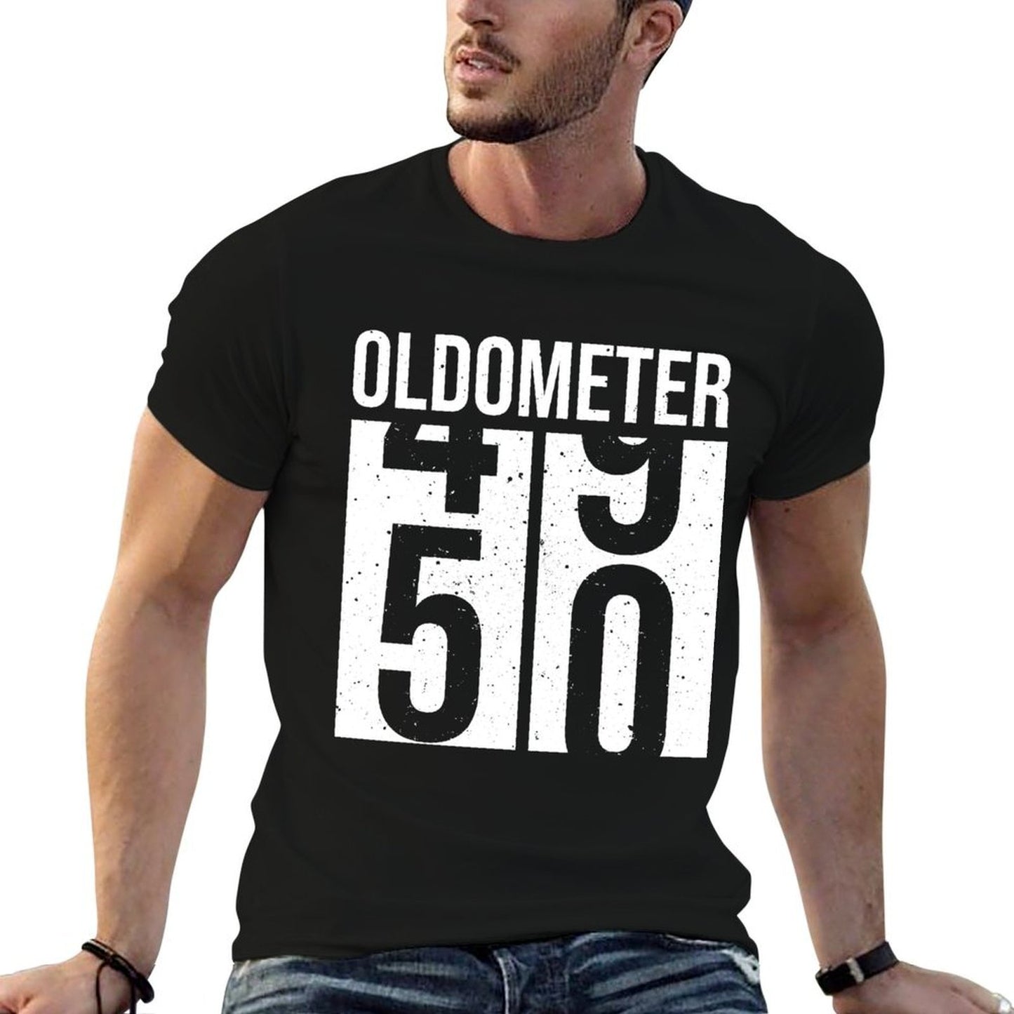 1971 1972 Birthday Men Male Him Fun 50 Funny 50th Birthday  Graphic-printed T-Shirt