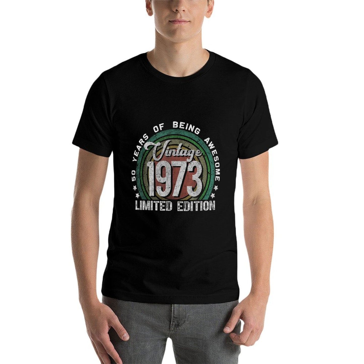 Vintage 1973 50 Year Old Gifts Limited Edition 50th Birthday  Durable T-Shirt