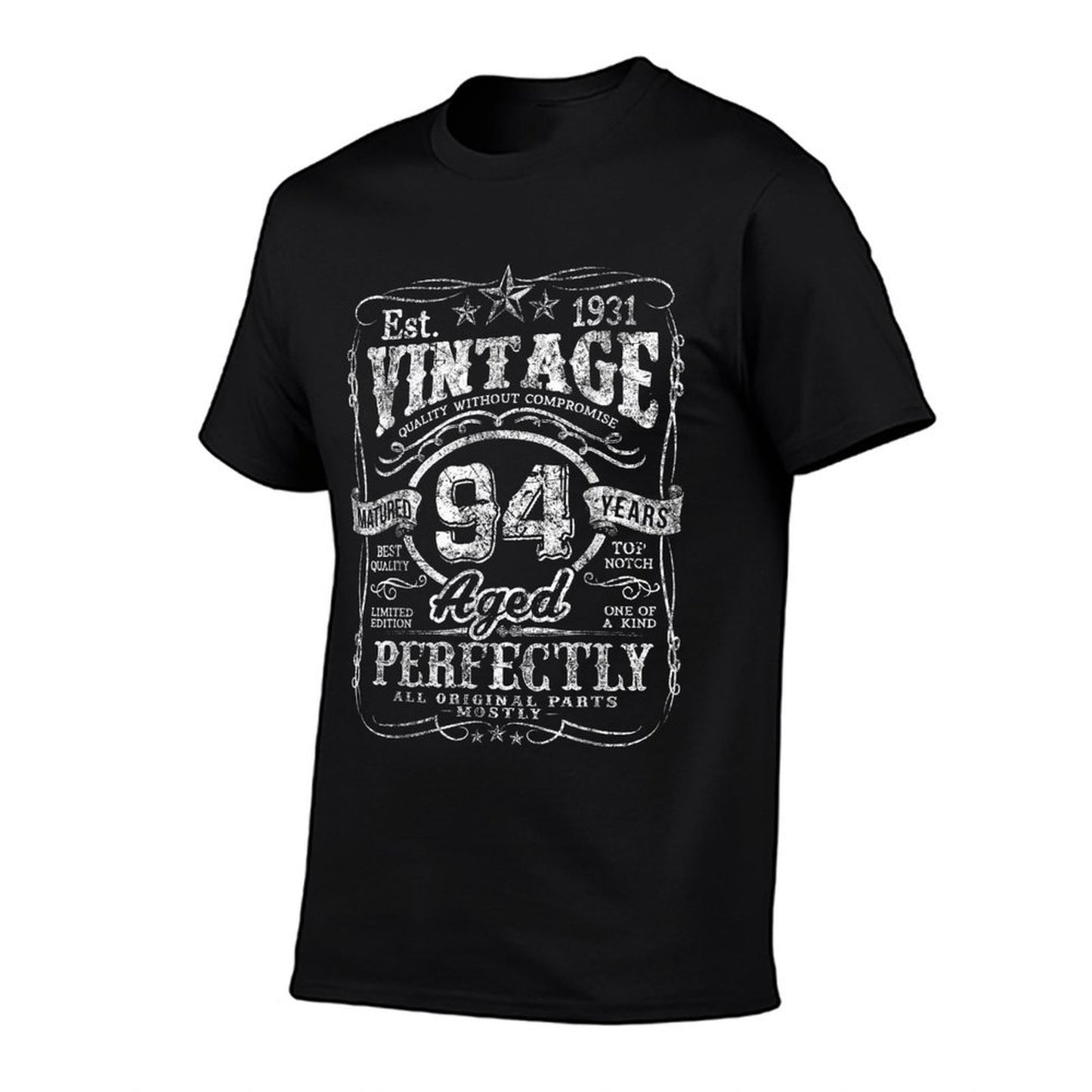 Vintage 1931 Limited Edition 94 Year Old 94th Birthday  Easy-care T-Shirt