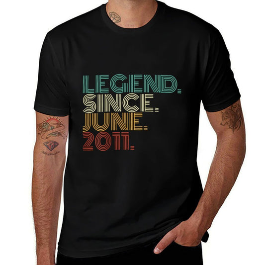 14 Years Old Legend Since June 2011 14th Birthday  Affordable Price T-Shirt