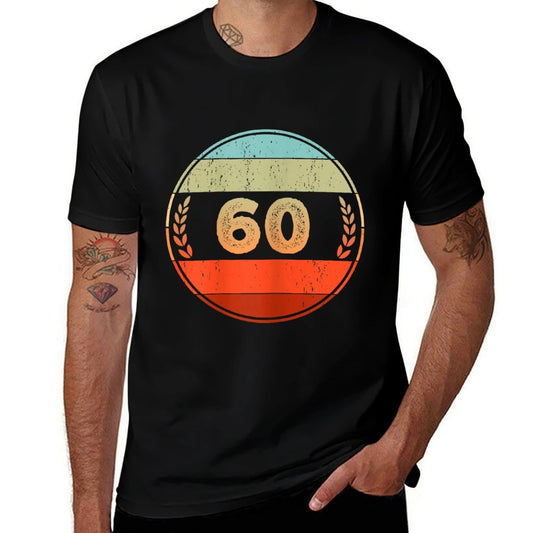 60th Birthday Gifts for 60 Year Old Woman 60th Birthday  Fade-proof Color T-Shirt