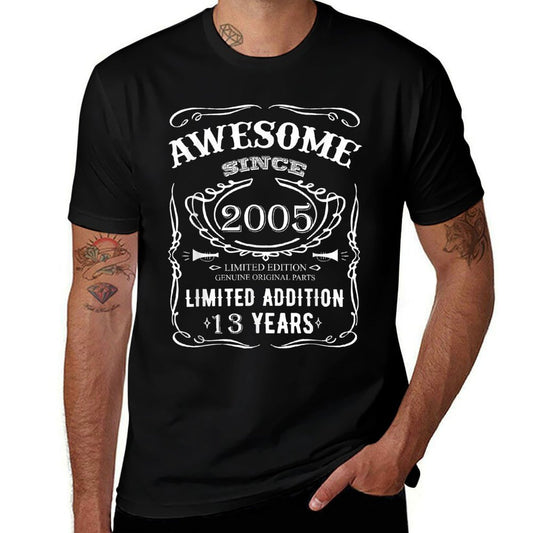 13th Birthday Happy Thirteen Years Old 2005 Gifts  Polyester Blend T-Shirt
