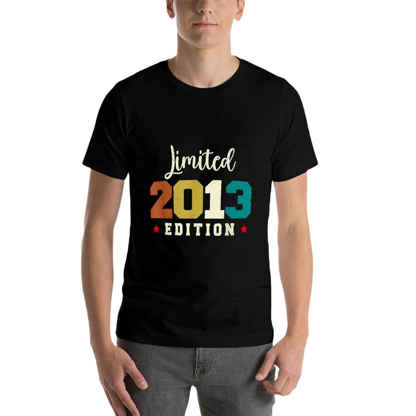 2013 Vintage Limited Edition Birthday  Slim-fit Cut T-Shirt