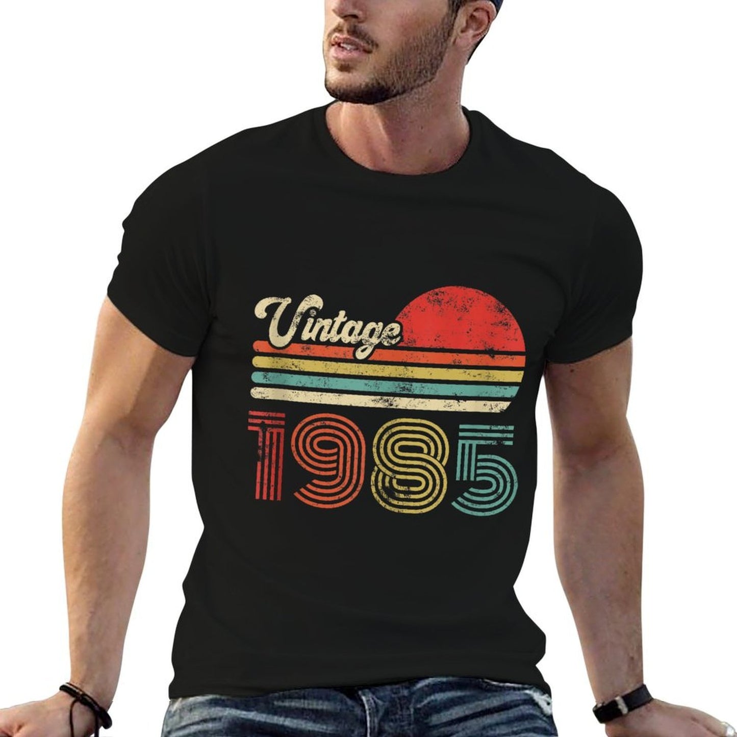 40 Year Old Birthday Vintage 1985 40th Birthday  Versatile T-Shirt