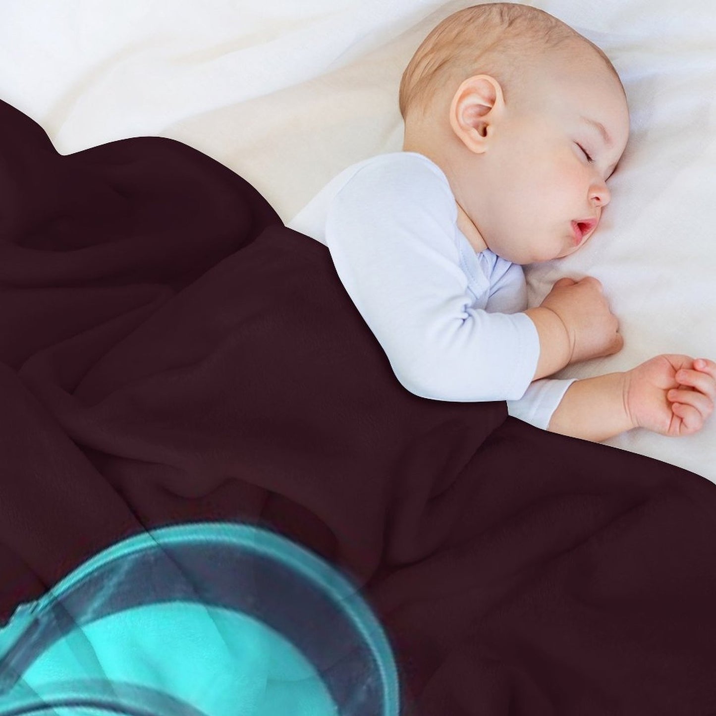 Space Monkey Plush Throw Blanket