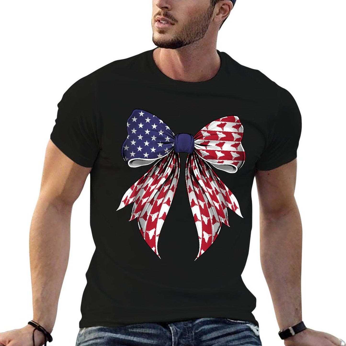 Wingsuit Flying Wingsuit Flyer 4th of July USA American  Lightweight T-Shirt