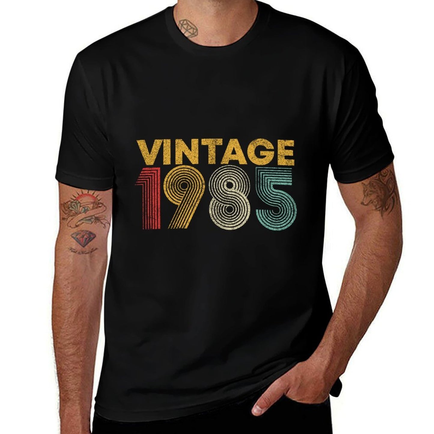 Vintage 1985 40th Birthday Gift Men Women 40 Years Old  Affordable Price T-Shirt