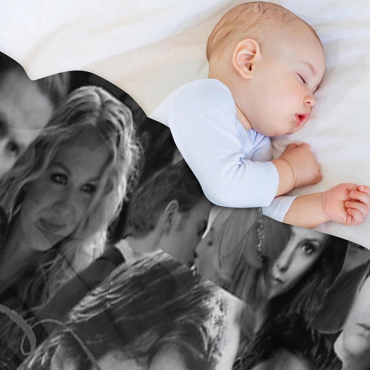 Vamp Collage Wrinkle-free Throw Blanket