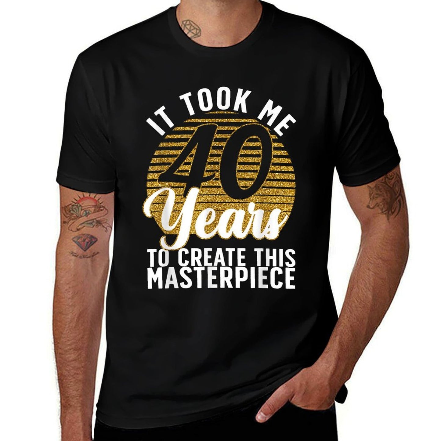 40th Birthday For Women Men 40 Year Old Gag Turning 40 Joke  Soft T-Shirt