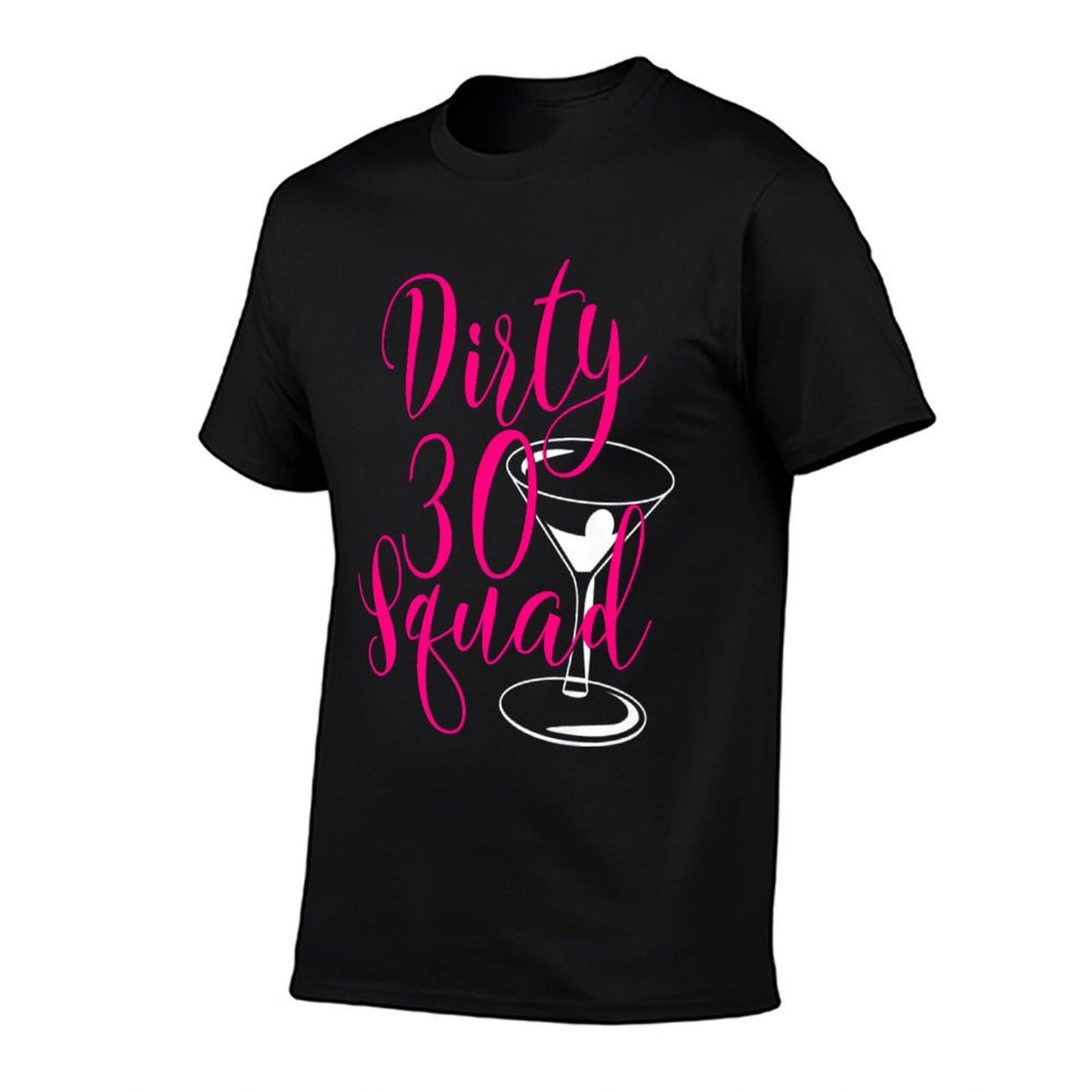 30th Birthday Party Dirty 30 Squad Thirty Pink Premium  Stretchy T-Shirt