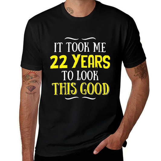 22 Years Old Birthday - Happy 22nd Birthday!  Relaxed-fit T-Shirt