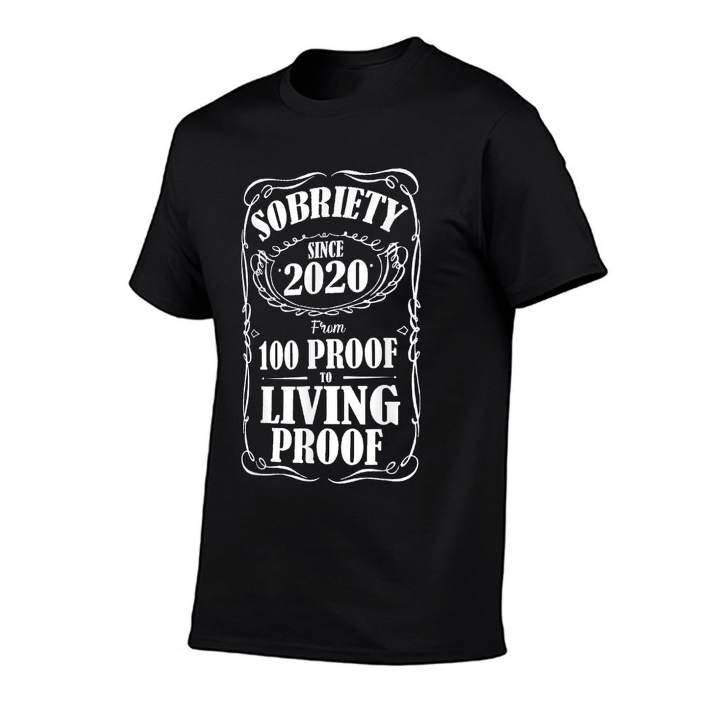 5 Years Sobriety Since 2020 Recovery Clean And Sober Living  Fade-proof Color T-Shirt