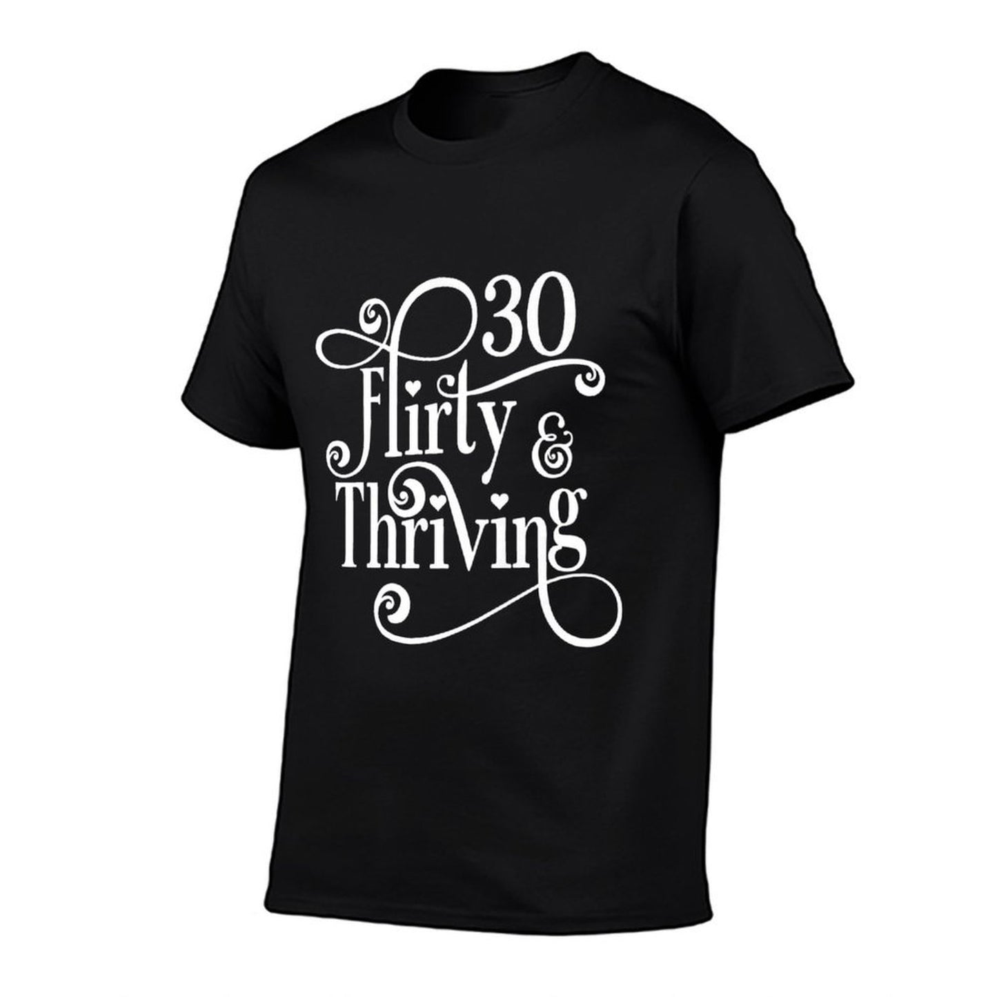 Womens 30 Thirty Flirty & Thriving 30th Birthday Tshirt Born 1990 Premium  Lightweight T-Shirt