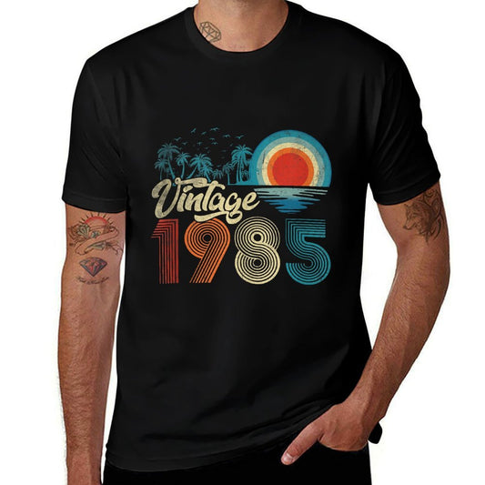 40 Years Old Gift Men Women Vintage 1985 40th Birthday Retro  Versatile T-Shirt