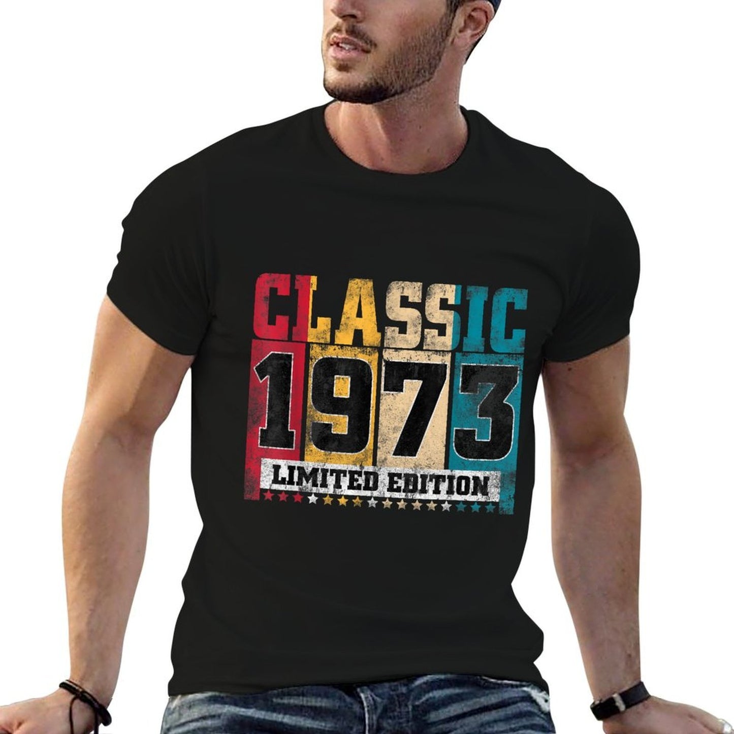 50 Years Old Gift Classic 1973 Limited Edition 50th Birthday  Durable T-Shirt