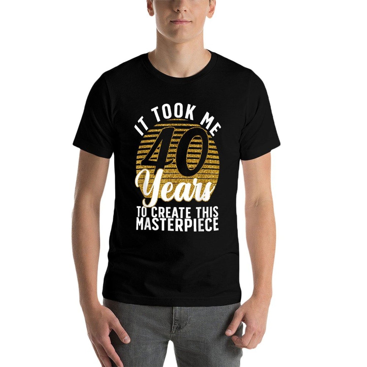 40th Birthday For Women Men 40 Year Old Gag Turning 40 Joke  Soft T-Shirt