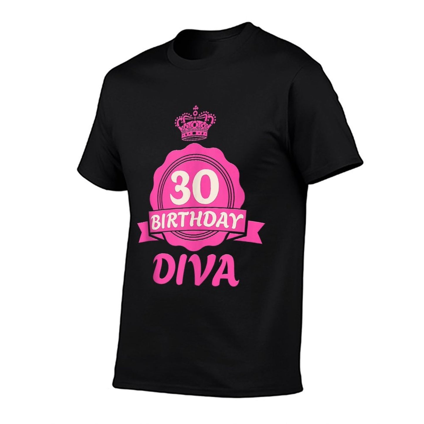 30th Birthday 30 BIRTHDAY DIVA Funny 30th Women  Soft T-Shirt