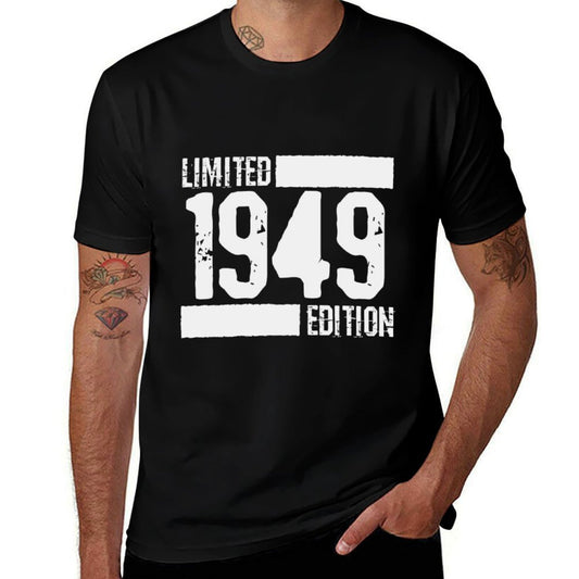 75th Birthday Vintage 1949 Limited Edition Men  Stretchy T-Shirt