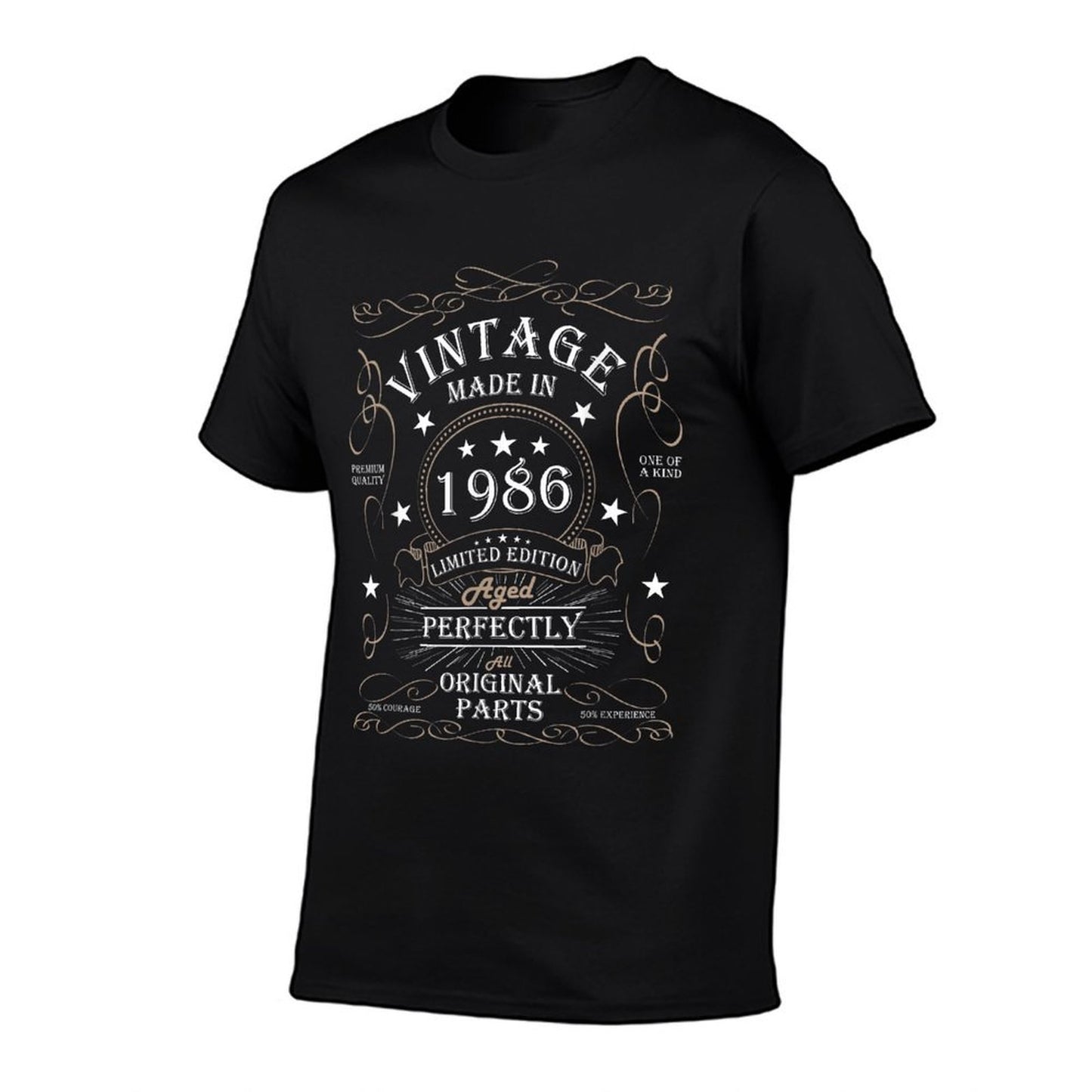39th Birthday Retro Limited Edition Man Woman Vintage 1986  Trendy Pattern T-Shirt