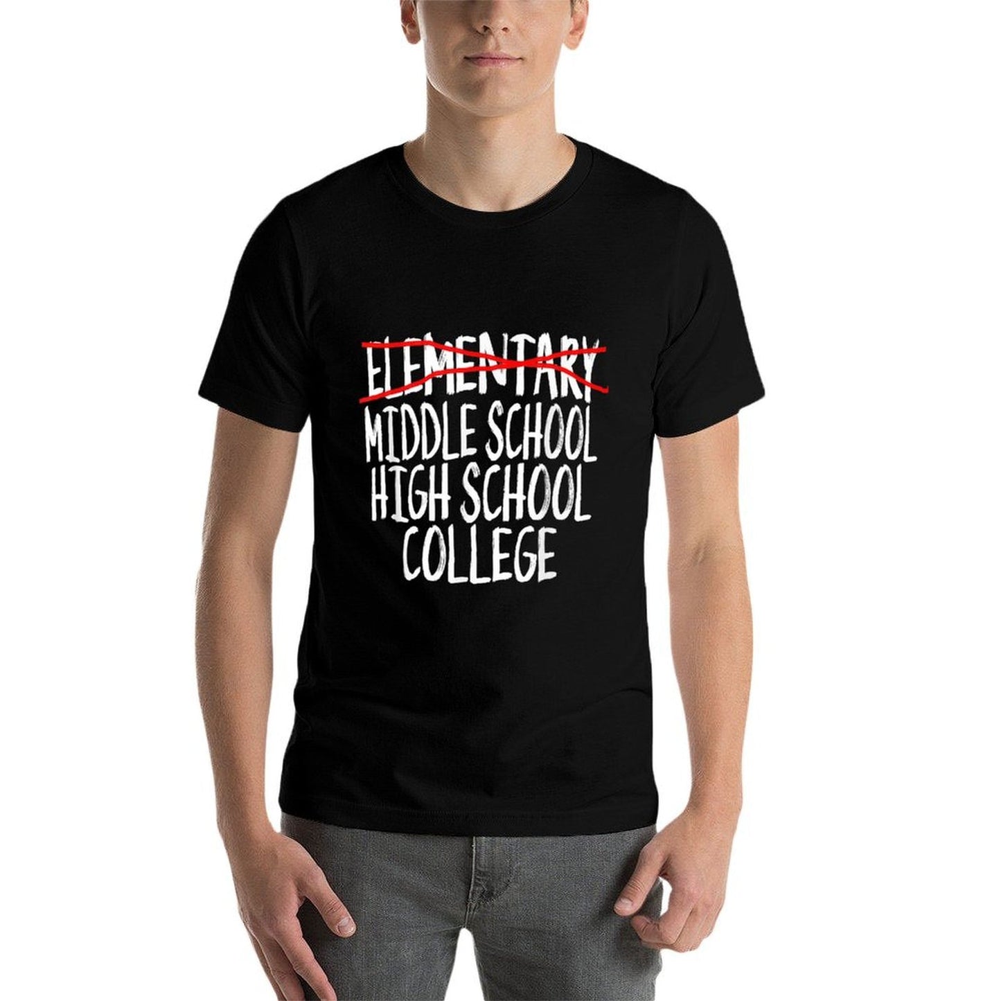 2025 Elementary Graduation-Fun Elementary School Graduation  Moisture-wicking T-Shirt