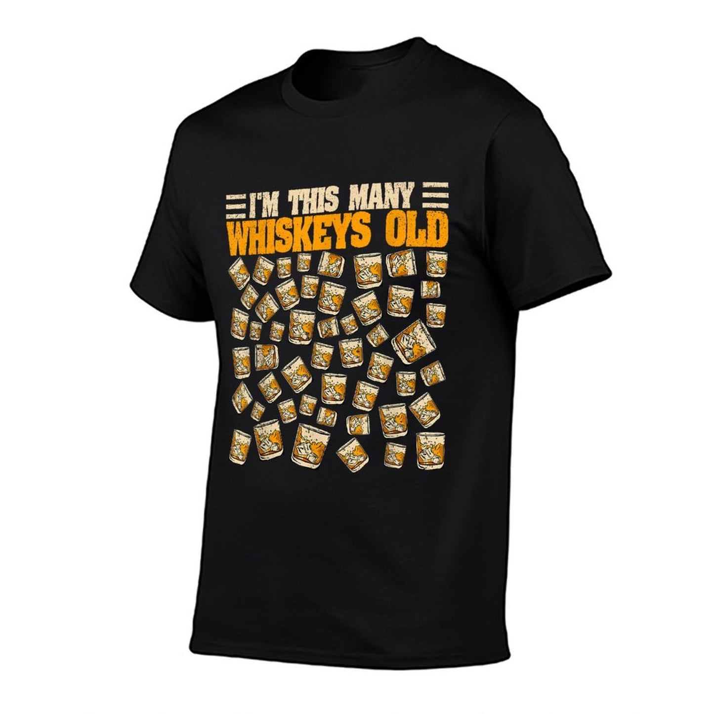 50 Years Old Whiskey Drinker Bourbon 50th Birthday Whiskey Comfortable T-Shirt