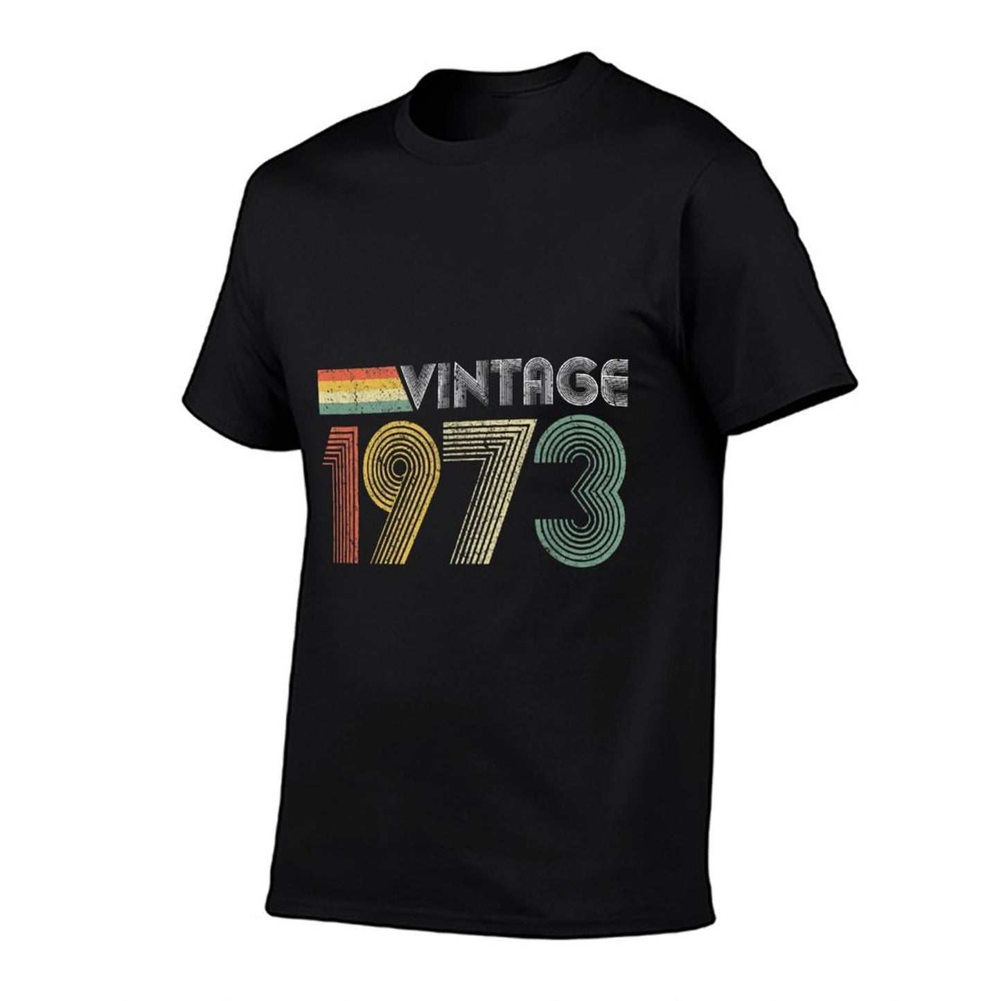 1973 Born Awesome Fun 50th Birthday Gifts  High-quality Stitching T-Shirt