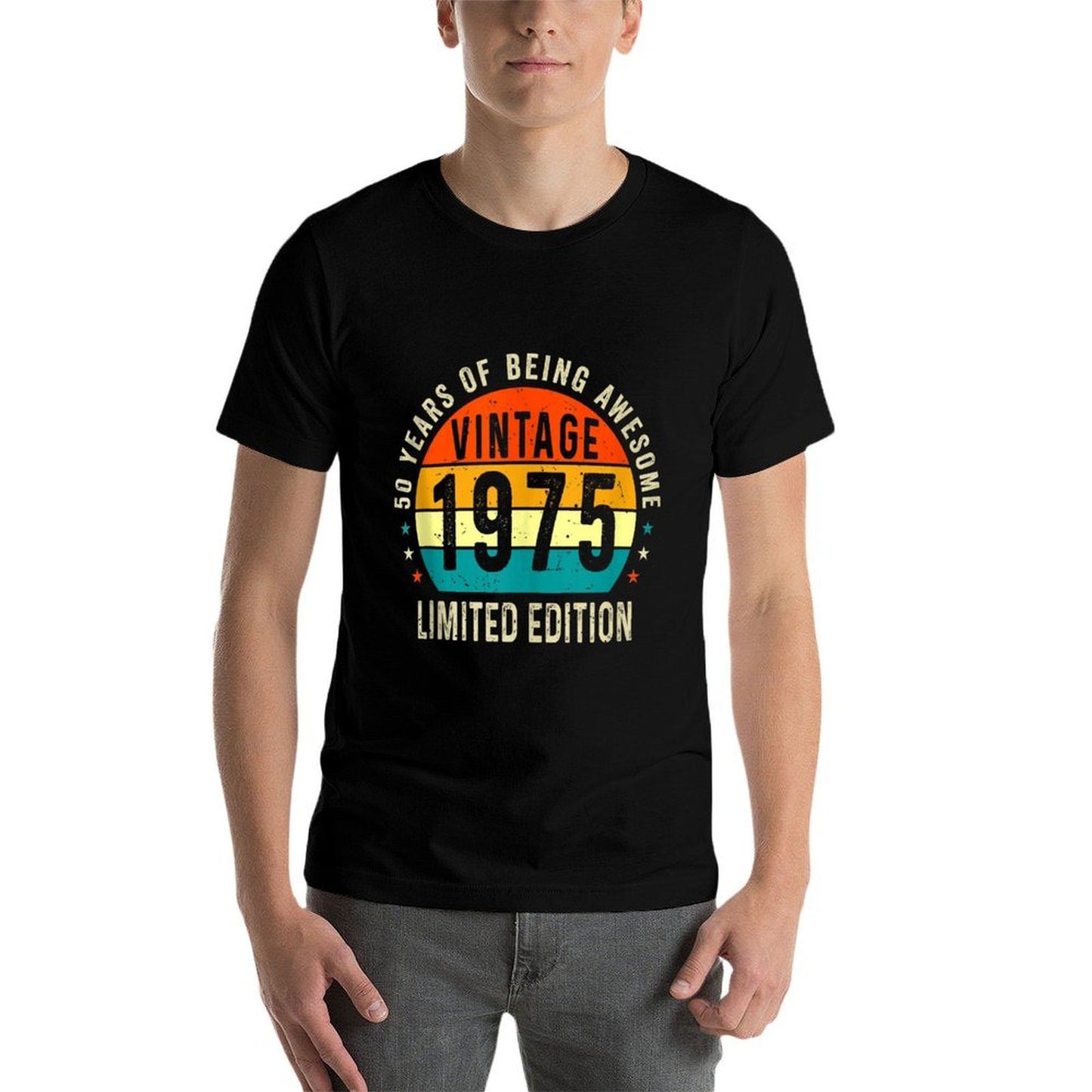 Vintage 1975 Limited Edition 50 Years Old 50th Birthday  Classic T-Shirt