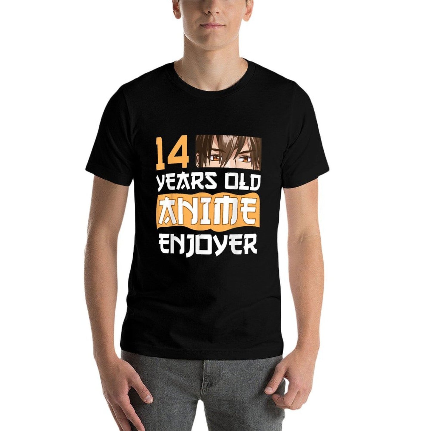 14th Birthday Kawaii Anime Otaku 14 Years Old Anime Enjoyer  Vintage-inspired T-Shirt