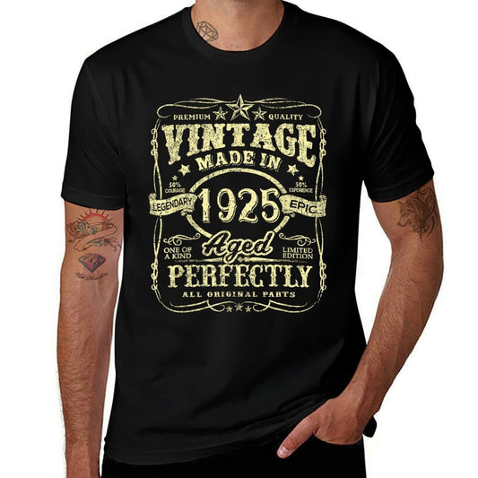 100 Year Old Vintage 1925 Limited Edition 100th Birthday Comfortable T-Shirt