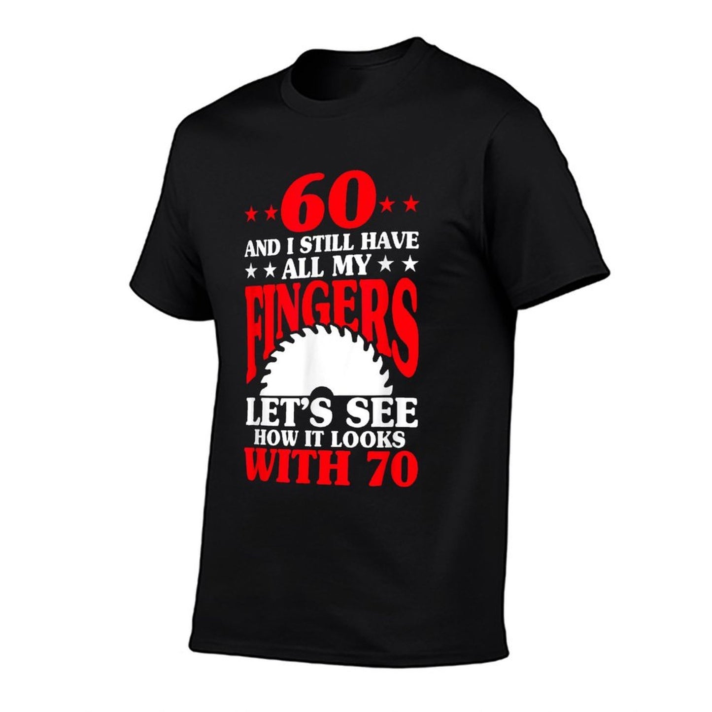 60th Birthday Carpenter - Funny 60th Birthday Woodworker  Vintage-inspired T-Shirt
