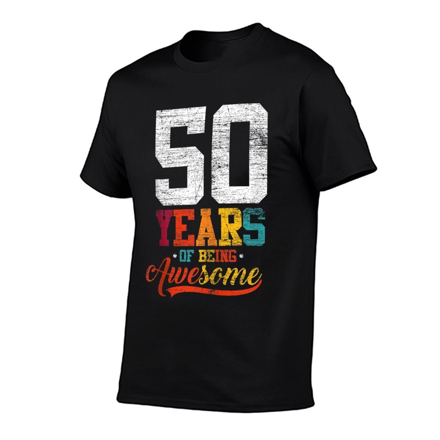 50 Years Of Being Awesome Gifts 50 Years Old 50th Birthday  Graphic-printed T-Shirt